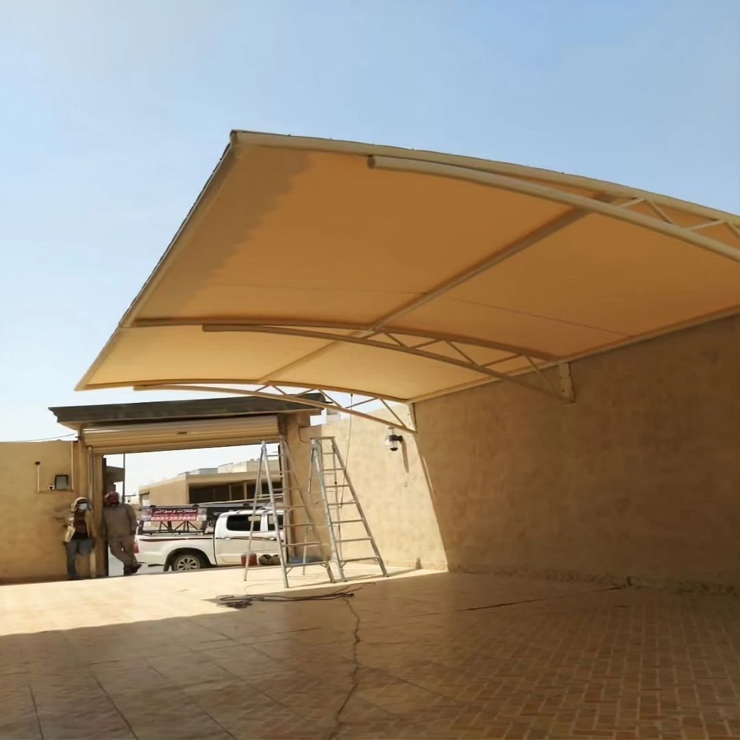 مظلات قماش PVC للسيارات